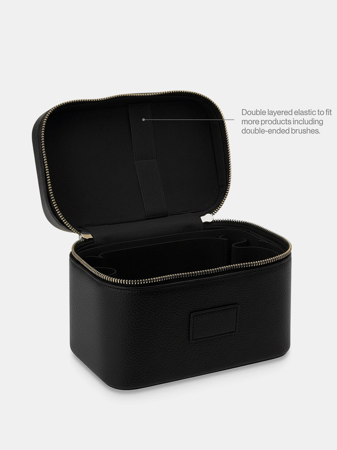 Double-Zip Closure Cosmetic Bag