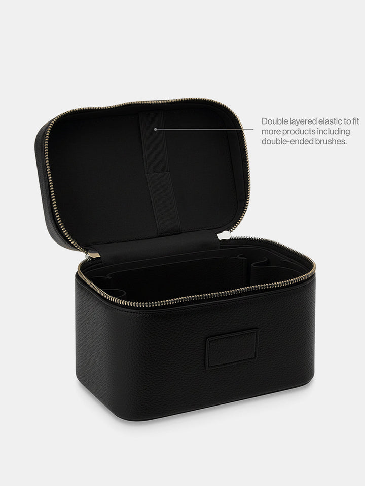 Double-Zip Closure Cosmetic Bag