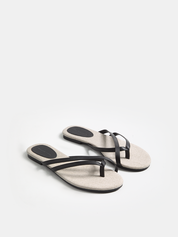 Casual Strappy Flat Thong Sandals